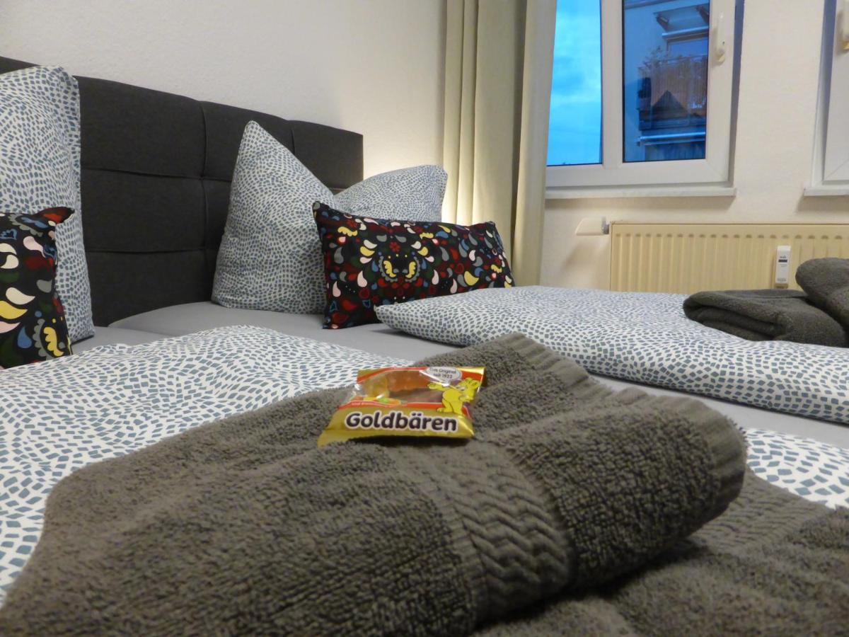 Apartment Napoleon, Naehe Zentrum, 2 Schlafzimmer, Grosser Balkon, Free Wifi ,Parken Jena Exterior foto